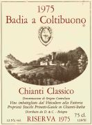 Chianti ris_Badia a Coltibuono 1975